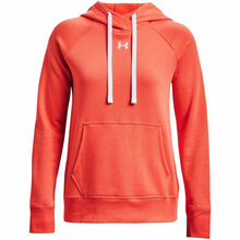 Džemper naistele Under Armour Rival Fleece Hb Hoodie 1356317 877, M, oranž