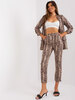 Püksid Italy Moda DHJ-SP-13926-3.67P, must-beež