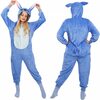 Kigurumi pidžaama naistele Springos HA5073, S, sinakasroheline/roosa