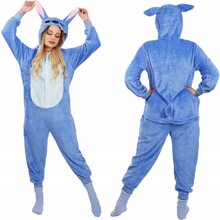 Kigurumi pidžaama naistele Springos HA5073, S, sinakasroheline/roosa