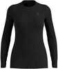 Särk Odlo Merino 160 BL Top Crew Neck l/s, naiste, S, must