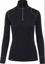 Termopluus Thermowave Merino Xtreme, pikkade varrukatega, lukuga, must, L