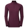 Termosärk naistele Montane Fem Dart Thermo Zip Neck, M, must