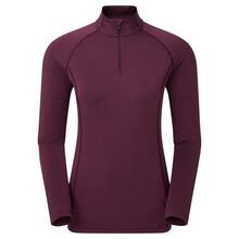 Termosärk naistele Montane Fem Dart Thermo Zip Neck, M, must