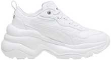 Naiste vabaajajalatsid Puma Cilia Wedge 393915 02, suurus 40.5, valge