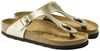 Varbavahesandaalid naistele Birkenstock Gizeh Birko-Flor Gold 1016109, suurus 35, kuldne