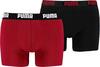 Meeste bokserid Puma Basic Boxer 521015001, M, punane/must