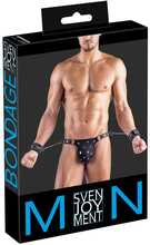 Meeste lateksriietus Svenjoyment Bondage Mens Thong and Cuffs, S