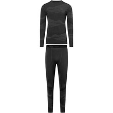 Meeste aluspesu Viking Gasher Man Set Merino, L, must