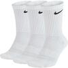 Meeste sokid Nike Everyday Cush Crew SX7664-100, 3 paari, valge, 38-42