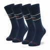 Meeste pikkade sokkide komplekt Tommy Hilfiger 701218704, 2 paari, tumesinine