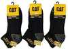 Meeste sokid CAT ZCM0509, must, 43/46, 3 paari