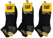 Meeste sokid CAT ZCM0509, must, 43/46, 3 paari