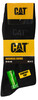 Meeste sokid CAT AV226, must, 39/42, 5 paari