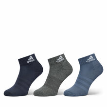 Meeste pikad sokid Adidas Cushioned IP0403, 3 paari, värviline, S: 37-39