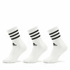 Meeste sokid Adidas 3-Stripes Cushioned Crew Socks HT3458, 3 paari, valge, suurus 43-45