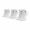 Pikkade sokkide komplekt meestele Adidas Mid-Cut Crew FT8529, 3 paari, valge