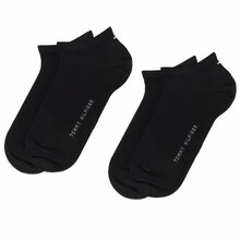 Meeste lühikeste sokkide komplekt Tommy Hilfiger 342023001, 2 paari, must