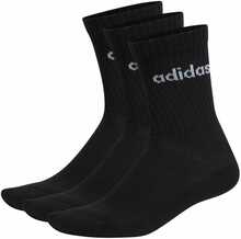 Meeste sokid Adidas C Lin Crew 3P IC13014066746459737, M, 40-42, must, 3 paari