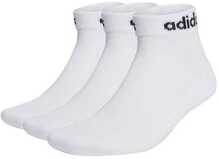 Sokid meestele Adidas Linear Ankle Socks Cushioned HT3457, 3 paari, valged, suurus 43-45