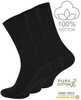 Sokid meestele Clark Crown Cotton 2182, mustad, 3 paari