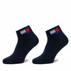 Pikkade sokkide komplekt Tommy Jeans 701228223, 2 paari, tumesinine