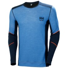 Termosärk Helly Hansen Lifa Merino Crewneck 75106595, 2XL, helesinine