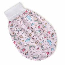 Magamiskott beebile CebaBaby Unicorn, roosa, 0+ kuud