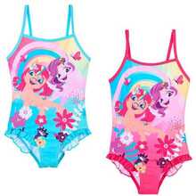 Ujumistrikoo lastele Disney My Little Pony, roosa ja sinine