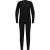 Laste aluspesukomplekt Odlo Merino 200 Kids, 152 cm, must