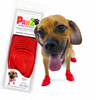Koerasaapad Pawz, S, punased, 12 tk