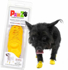 Koerasaapad Pawz, XXS, kollane, 12 tk