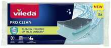 Fermentatsiooniga profiiilitud švammid Vileda Pro Clean, 3 tk