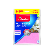 Mikrokiudlapp Vileda Actifibre VILE24083, roosa, 29x29 cm, 1 tk