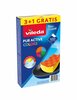 Käsn Vileda Pur Active Colors, 4 tk
