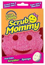 Kõvakäeline svamm Scrub Daddy Scrub Mommy, roosa, 1 tk