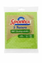 Biolagunevad lapi-svammid Spontex Natura, 3 tk