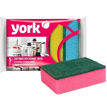 Nõudepesukäsn York Maxi 3004, 5 tk