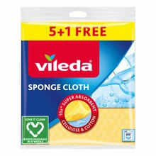 Köögilapp Vileda VILE28175, tselluloos, 6 tk