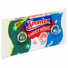 Käsnade komplekt Spontex Sweet Home, 3 tk
