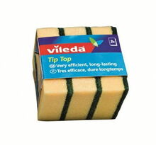 Käsn Vileda Tip Top VILE02399, kollane/roheline, 3 tk