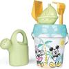 Liivamänguasjade komplekt ämber Smoby Green Mickey Minnie, bioplastik