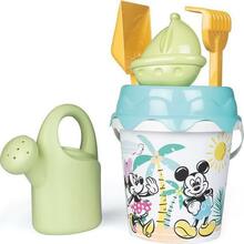 Liivamänguasjade komplekt ämber Smoby Green Mickey Minnie, bioplastik