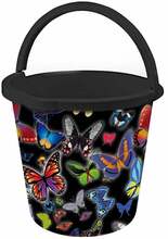Majapidamisämber Branq Motyl, 10 L, must/mitmevärviline