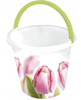 Majapidamisämber Branq Tulip, 10 L, valge/roheline/roosa