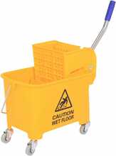 Mobiilne puhastusämber Homcom, 20 L, kollane