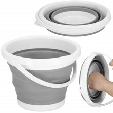 Kokkupandav hoiukast Springos HA5095, 5 L, valge/hall