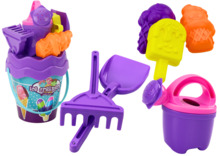 Mängukomplekt liivakastiliivaga Lean Toys, 20x18 cm
