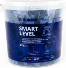 Plaatide tasandussüsteem Kubala Smart Level, 800 tk + ämber, 20 L