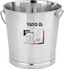 Roostevabast terasest ämber Toya Sa YG-00651, 16 L